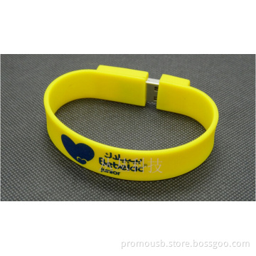8GB Custom USB Wristbands 100% Unique Design gifts